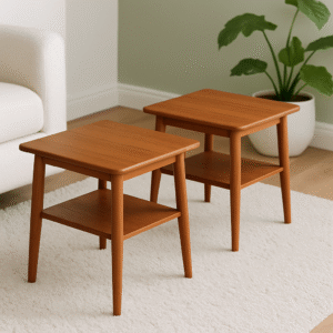 Teak End Tables / Side Tables