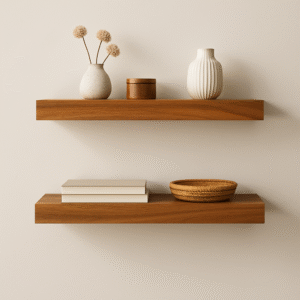 Teak Display Cabinets / Bookcases