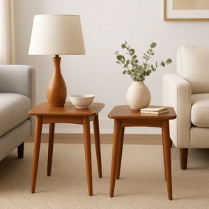 Teak End Tables / Side Tables