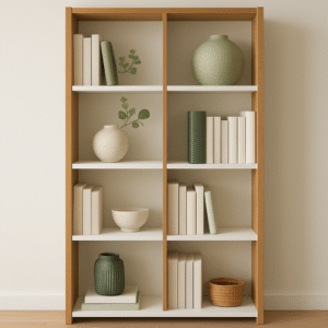 Teak Display Cabinets / Bookcases